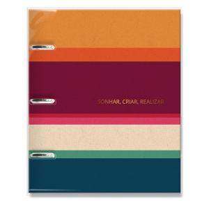 CADERNO ARGOLADO RECICLAR 80FLS 4772 FINA IDEIA UND