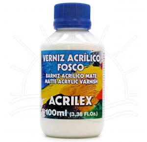 VERNIZ ACRILICO FOSCO 100ML 16910 ACRILEX UND