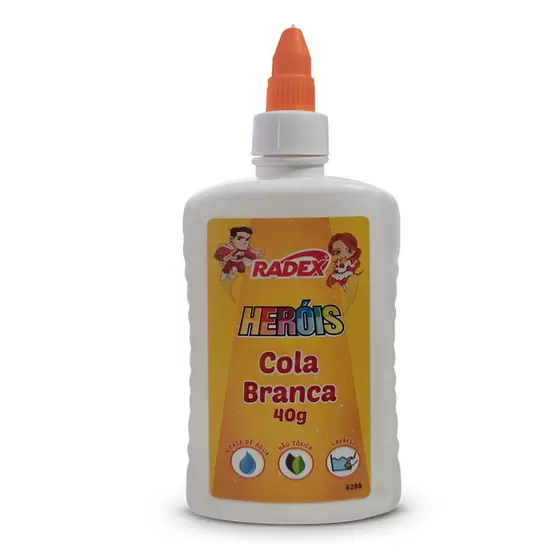 COLA BRANCA HEROIS 40G 8222 RADEX UND