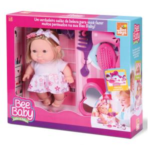 BONECA BEE BABY SALAO DE BELEZA 0757 ROTOBRINQ 