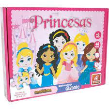 QUEBRA CABECA PRINCESAS BABY 48 PCS BRINCADEIRA DE CRIANCA UND