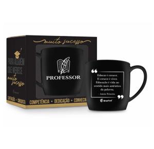 CANECA PORCELANA CURSO 360ML PROFESSOR 10259 BRASFOOT UND