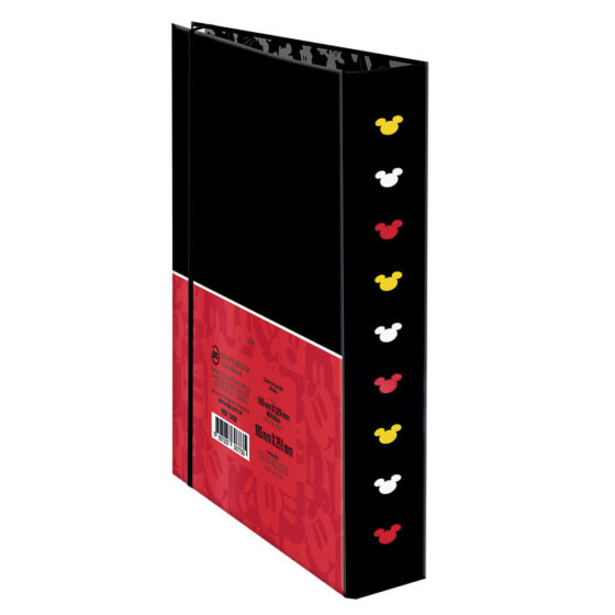 CADERNO ARGOLADO 1/4 MICKEY DAC UND