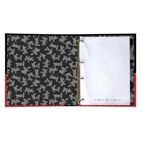 CADERNO ARGOLADO 1/4 MICKEY DAC UND