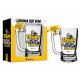 CANECA TABERNA C/CAMPAINHA 340ML TRAZ MAIS CERVEJA 10881 BRASFOOT UND