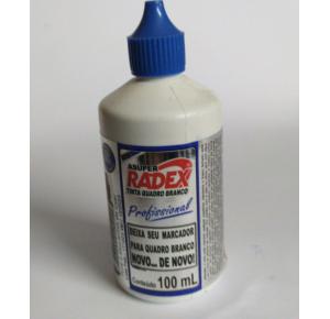 REFIL MARCADOR QUADRO BRANCO 100ML 6314 AZUL RADEX UND