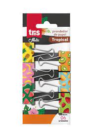 CLIPS BINDER TRIS HOLIC TROP CART (612478) TRIS