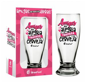 COPO MUNICH 200ML AMIGAS NA ALEGRIA E NA CERVEJA 11057 BRASFOOT UND