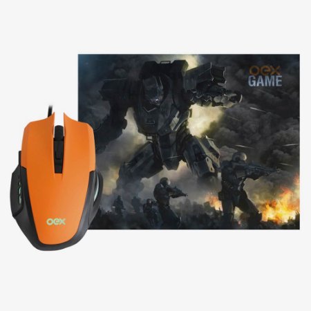 MOUSE E MOUSEPAD GAMER CLASH 3200DPI MC-103 OEX