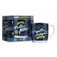 CANECA PORCELANA 360ML MELHOR PAI DO MUNDO 11961 BRASFOOT UND