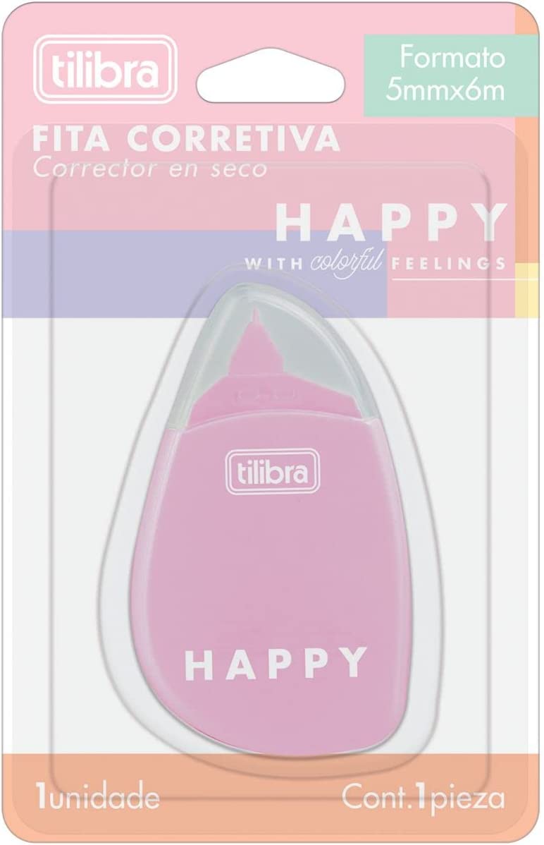 FITA CORRETIVA HAPPY 315371 CORES TILIBRA UND