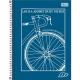 CADERNO UNIV. C/D 1X1 96 FLS D+MAIS MASC 12795 TILIBRA UND