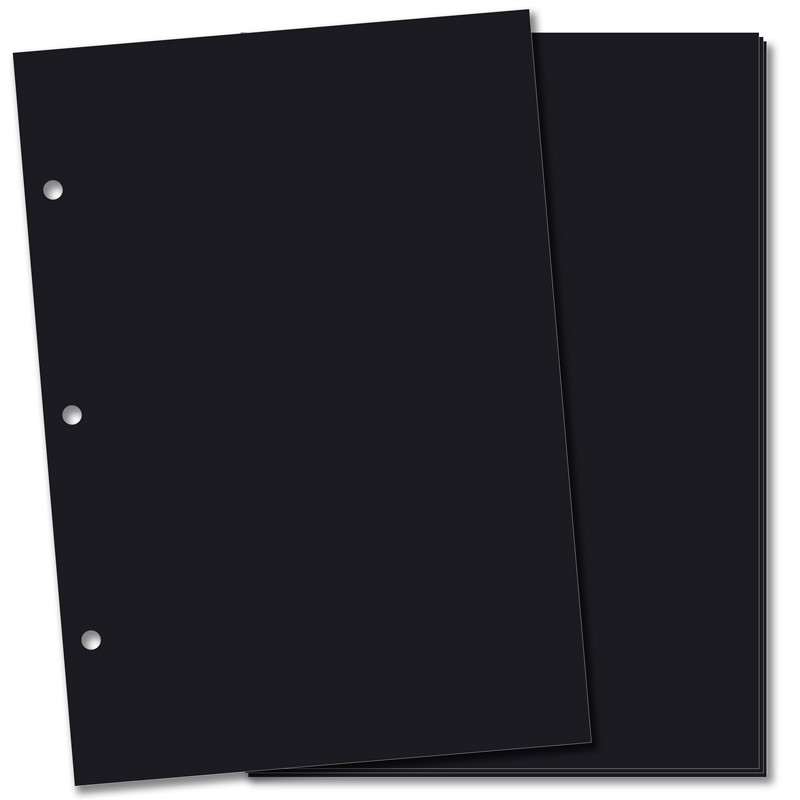 BLOCO REFIL CADERNO ARG. 30FLS 180G 4703 PRETO FINA IDEIA UND