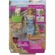 BONECA BARBIE BANHO DE CACHORRINHOS FXH11 MATTEL 