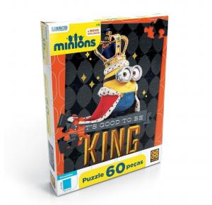 Quebra Cabeça 60 Peças Minions Grow