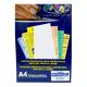 PAPEL A4 LINHO 180G 50F OFF PAPER UND