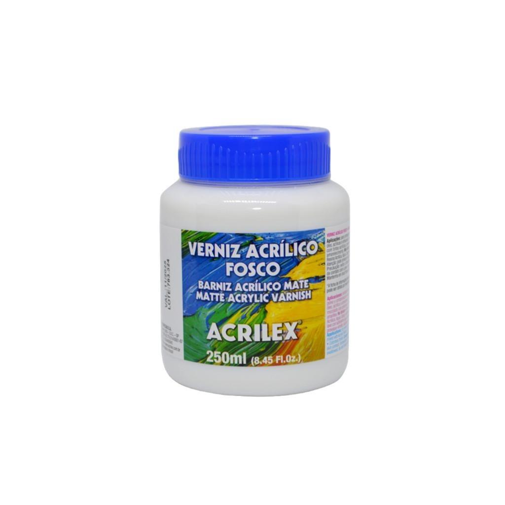 VERNIZ ACRILICO FOSCO 250ML 16925 ACRILEX UND