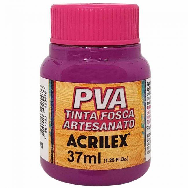 TINTA PVA ARTESANATO FOSCA 37ML 549 MAGENTA ACRILEX UND