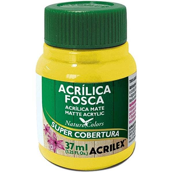 TINTA ACRILICA FOSCA 37ML 505 AMARELO OURO ACRILEX UND