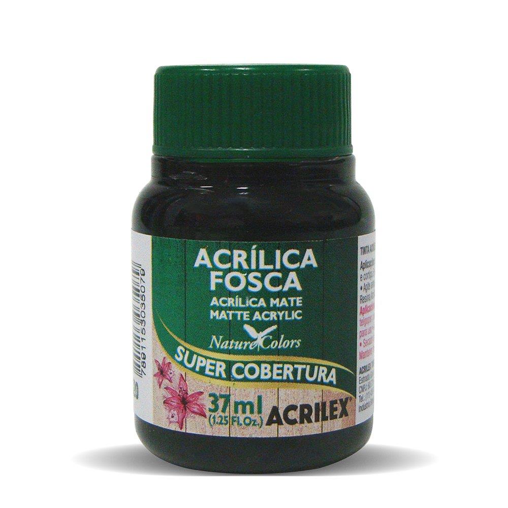 TINTA ACRILICA FOSCA 37ML 520 PRETO ACRILEX UND