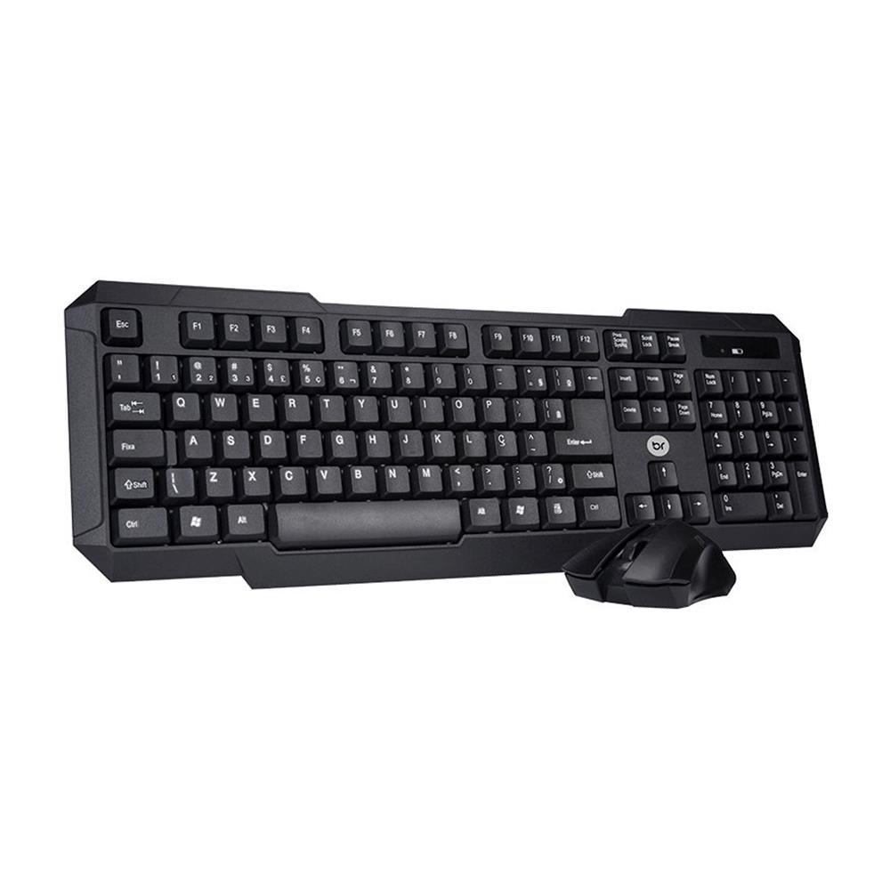 TECLADO E MOUSE S/FIO 0055 BRIGHT UND