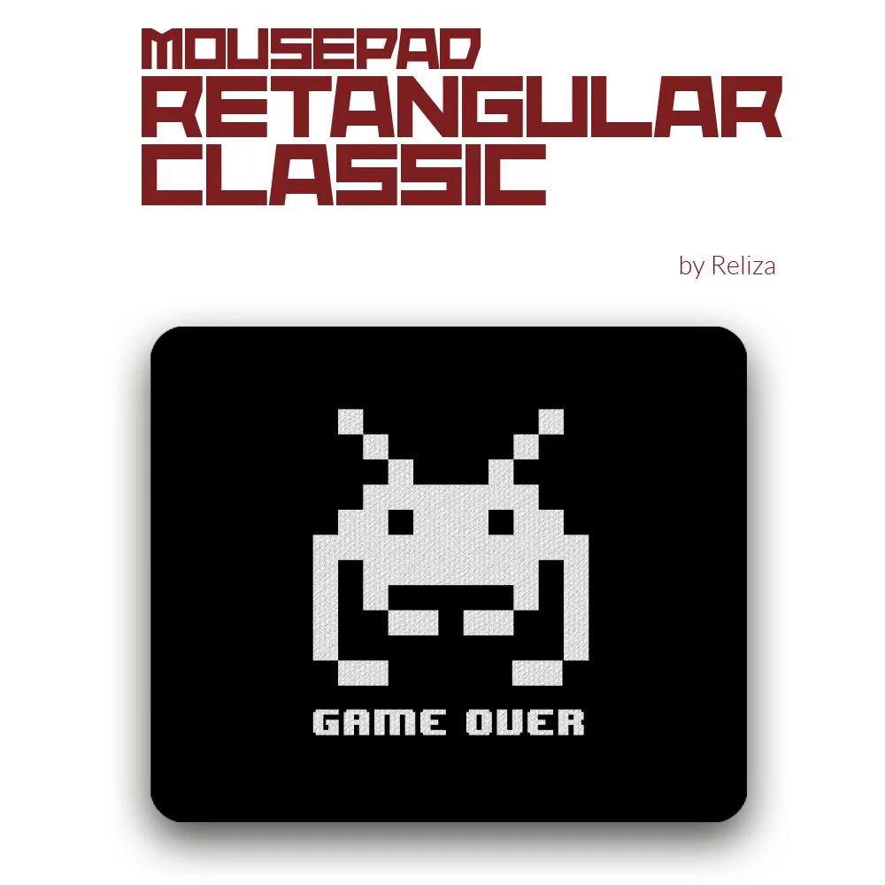 MOUSE PAD RETANGULAR CLASSIC GAME OVER 002745 RELIZA UND