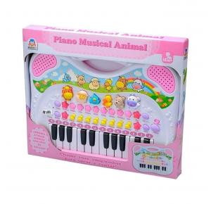 PIANO MUSICAL ANIMAL 6407 / 6408 CORES BRASKIT UND