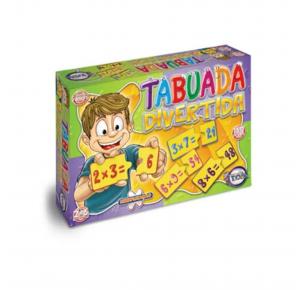 TABUADA DIVERTIDA 160 PCS 12039 TOIA 