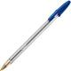 CANETA ESF. CRISTAL MED.  CORES  BIC UND