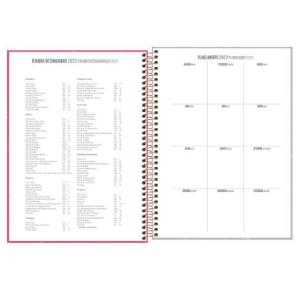 AGENDA ESP 2022 PLANNER SPOT 200FLS CORES TILIBRA