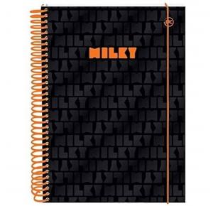 CADERNO 10X1 160FL MILKY 3036LR DAC UND