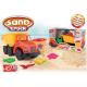 CAMINHAO CACAMBA C/ 8 PCS SAND TRUCK HEMITOYS 