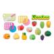 BRINQUEDO HORTIFRUTI - FRUTAS 8600 BRASKIT UND