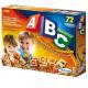 ABC MAIUSCULAS E MINUSCULAS C/ 72 PCS Xalingo