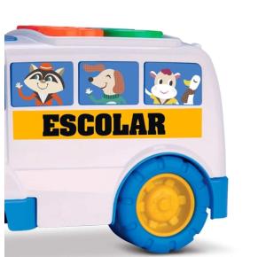 TCHUCO BABY ONIBUS ESCOLAR DIDATICO ESPECIAL SAMBA TOYS