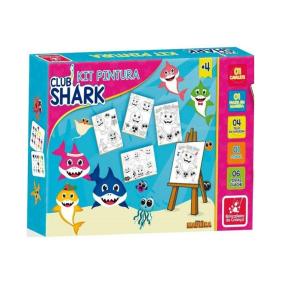 PINTURA MAGICA CLUB SHARK 3083 BRINCADEIRA DE CRIANCA UND