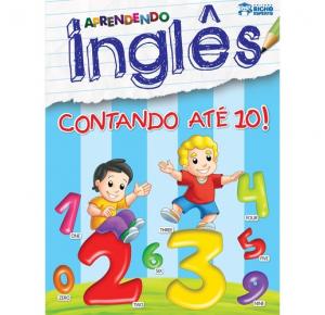 LIVRO APRENDENDO INGLES - CONTANDO ATE 10 BICHO ESPERTO UND