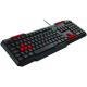 TECLADO MULTIMIDIA GAMER SLIM TC242 VERMELHO MULTILASER UND