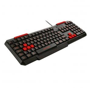 TECLADO MULTIMIDIA GAMER SLIM TC242 VERMELHO MULTILASER UND