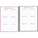 AGENDA PLANNER 2022 NEON 80FLS CORES TILIBRA 