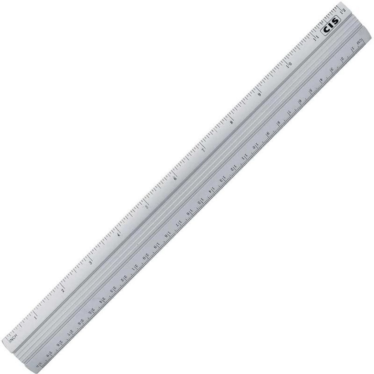 REGUA 30CM ALUMINIO CIS UND