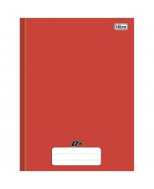 CADERNO BROCHURAO 96FLS CD MAIS 11681 VERMELHO TILIBRA