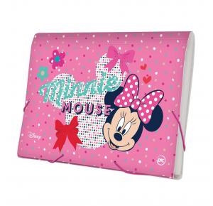 PASTA SANFONADA 12 DIV A4 32X23 MINNIE TEEN 2851 DAC UND