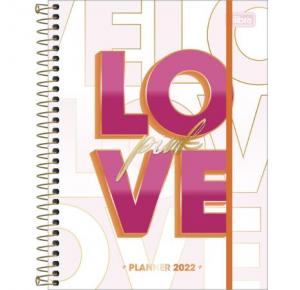 AGENDA 2022 PLANNER LOVE PINK 80FLS TILIBRA 