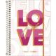 AGENDA 2022 PLANNER LOVE PINK 80FLS TILIBRA 