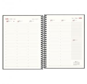 AGENDA EXEC. 2022 ESP PLANNER CAMBRIDGE 304336 PRETA TILIBRA 