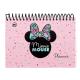 AGENDA EXEC. PLANNER PERMANENTE 96FLS MINNIE MOUSE 3064 CORES DAC