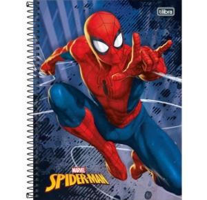 CADERNO 1X1 80FLS CD SPIDER MAN 792926 TILIBRA 