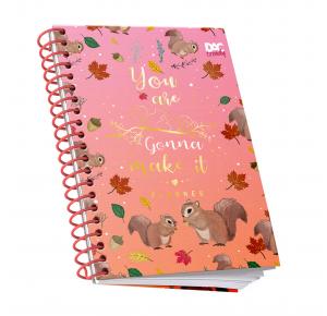 AGENDA EXEC. PLANNER PERMANENTE 96FLS ESQUILO CORES DAC