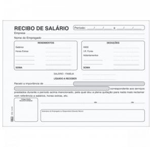 BLOCO RECIBO DE SALARIO C/ 100 FOLHAS 150185 TILIBRA UND